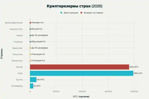 Казахстан создает государственный крипторезерв: схема управления и международный опыт